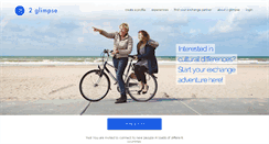 Desktop Screenshot of 2glimpse.com